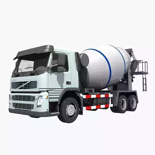 Cement Mixer  3D model