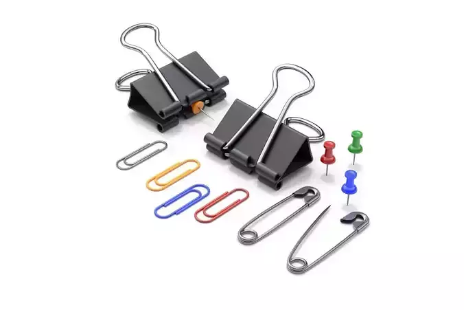 Office Supplies 3D model