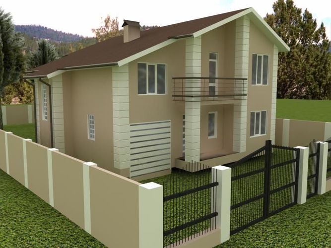 House 200m2  3D model