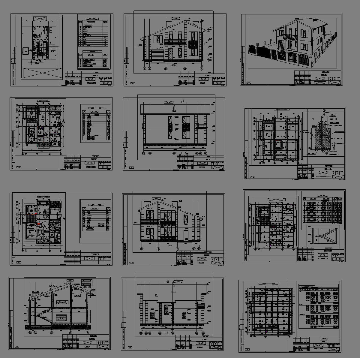 House 200m2  3D model_8