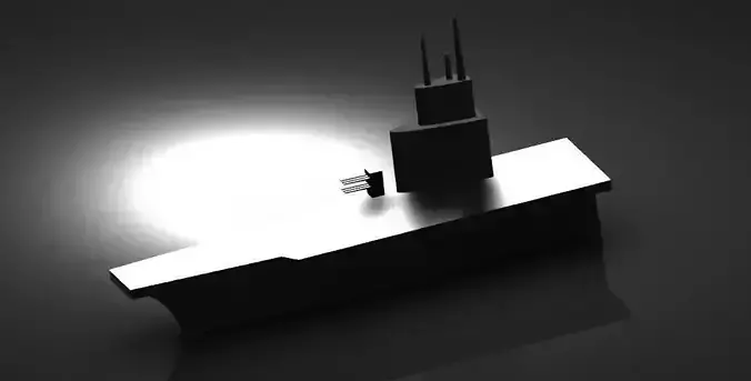 aircraft carrier Free 3D model