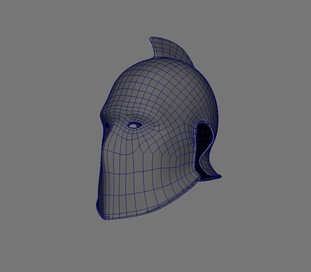 Soilder helmet 3D print model_3
