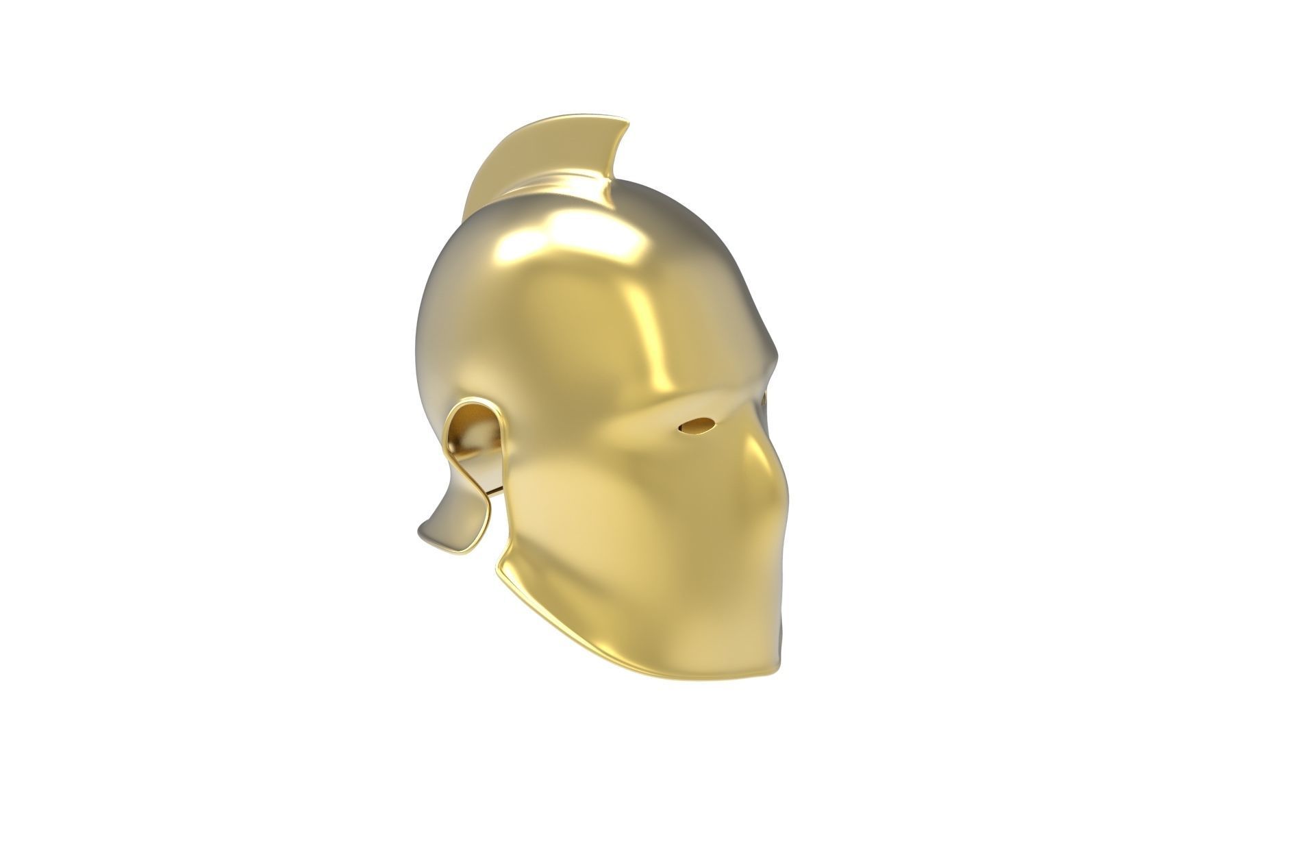 Soilder helmet 3D print model_2