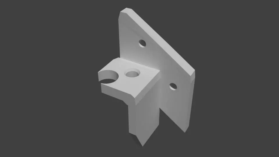 Anycubic i3 Mega Filament Sensor Holder 3D print model