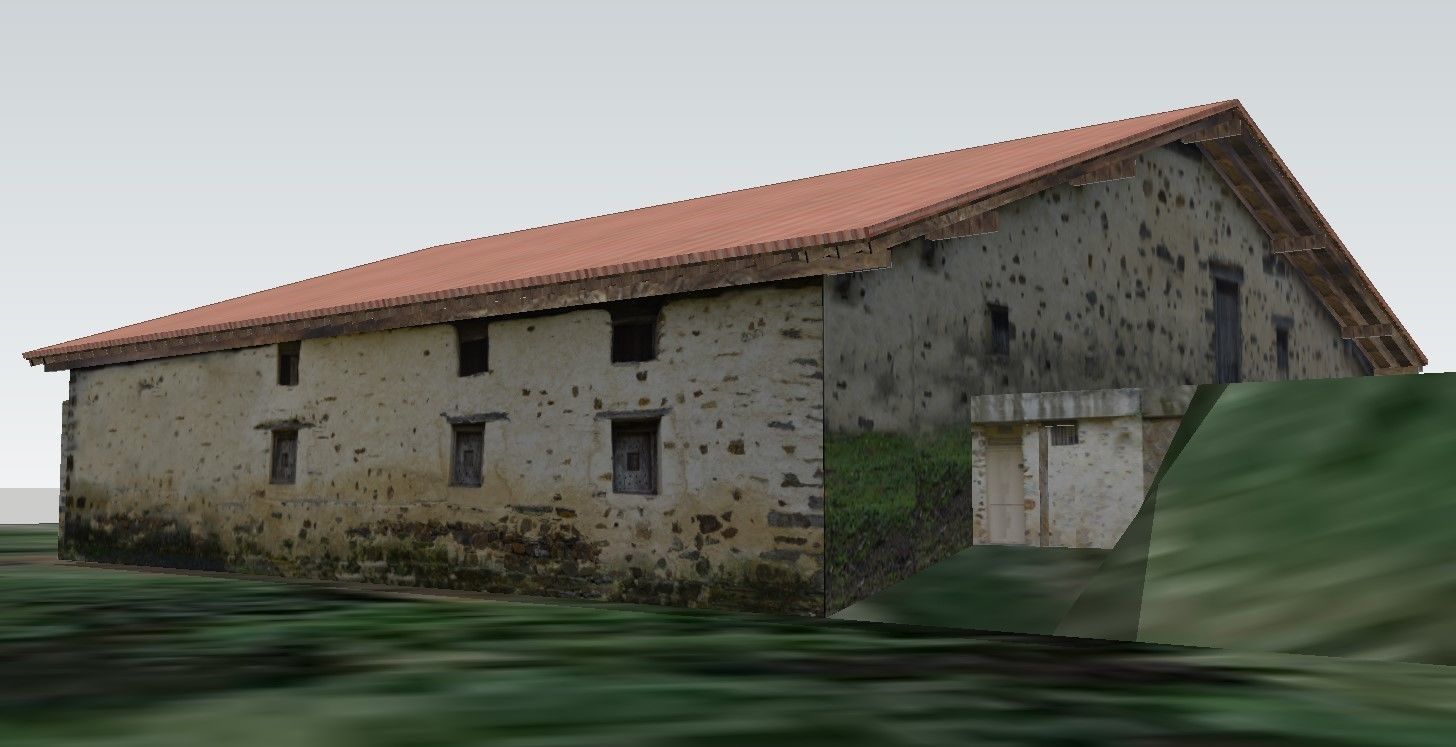 Igartubeiti Farmhouse Free 3D model_2