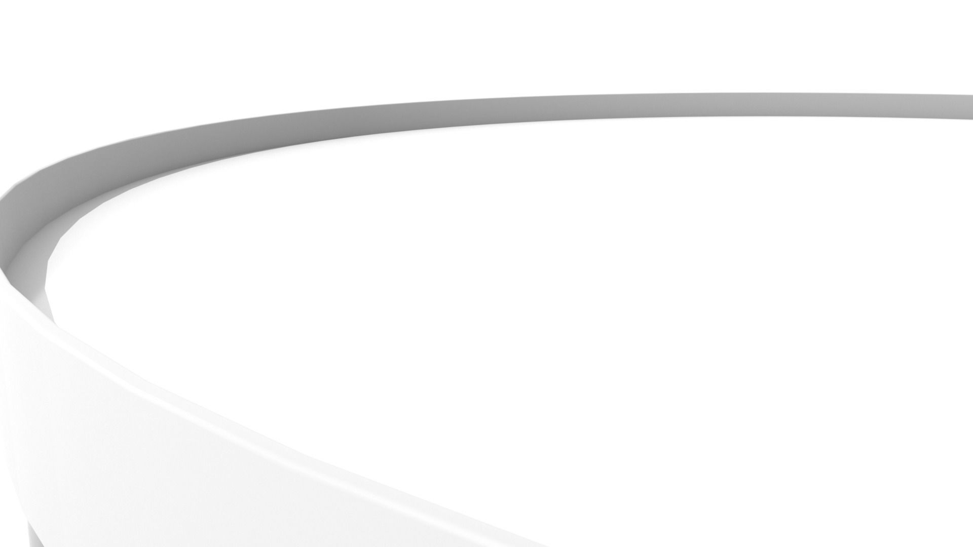 Low Metal Dish Coffee Table 3D model_6