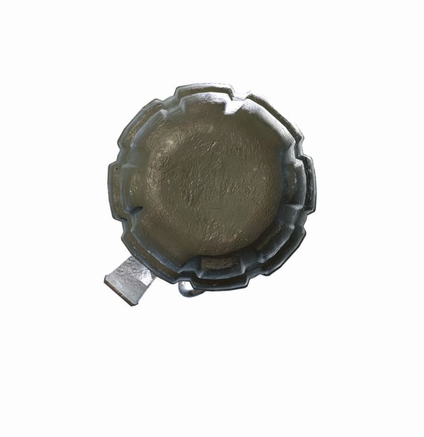 M2 Grenade low poly Low-poly 3D model_4