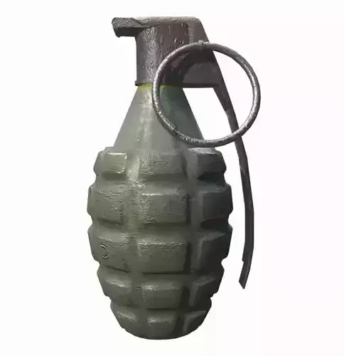 M2 Grenade low poly