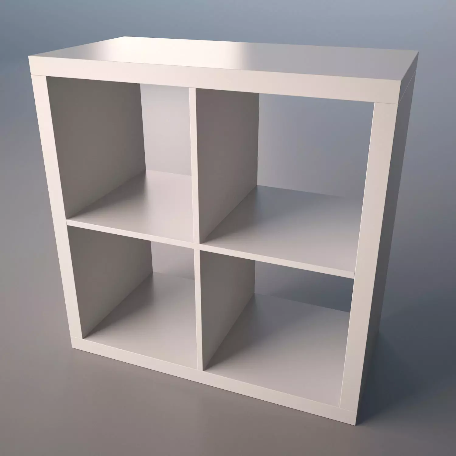Kallax shelf 3D model_0