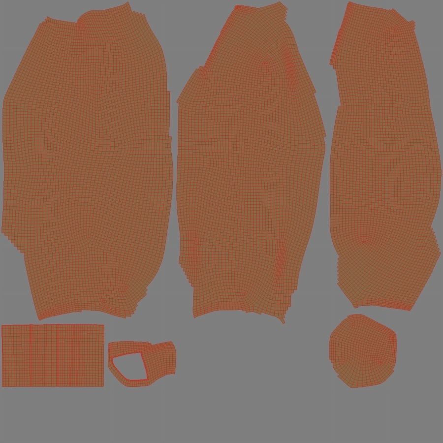 Von Gold Geometric Vase 3D model_11