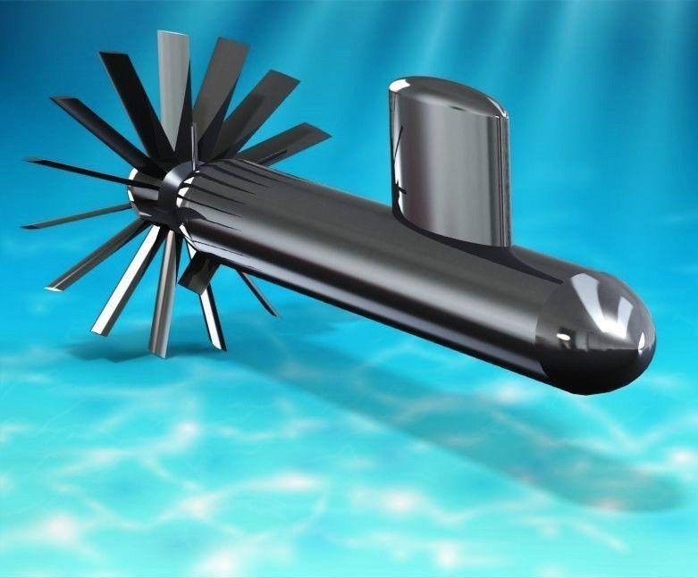 submarine propeller free 3D model CGTrader