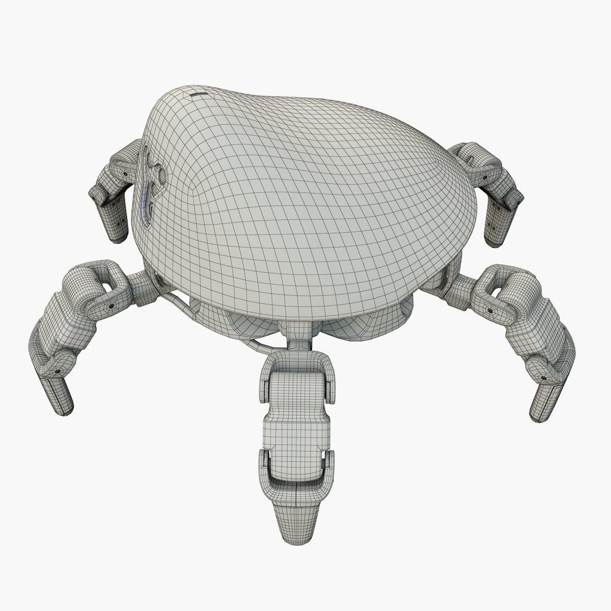 Robot HEXA 3D model_10