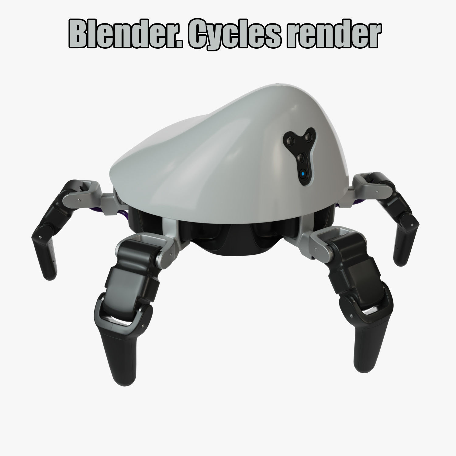 Robot HEXA 3D model_1