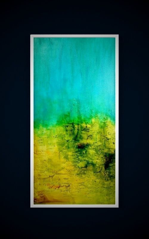 Painting frame of abstraction1 Low-poly 3D model_3