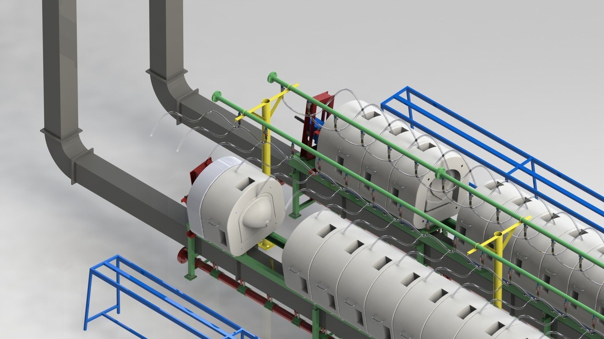 Battery Casting Line Free 3D model_5