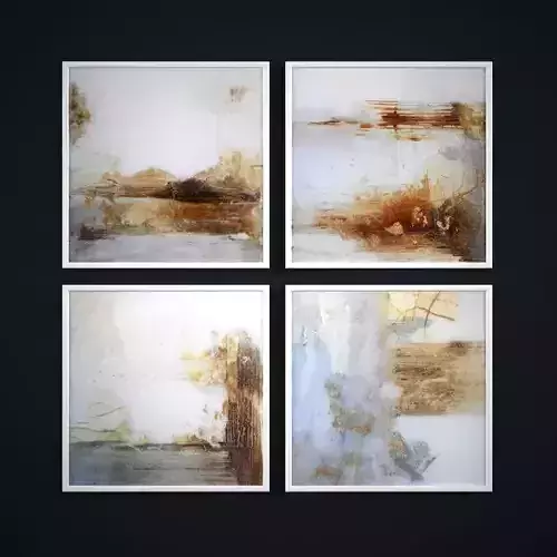 Painting frame of abstraction 5