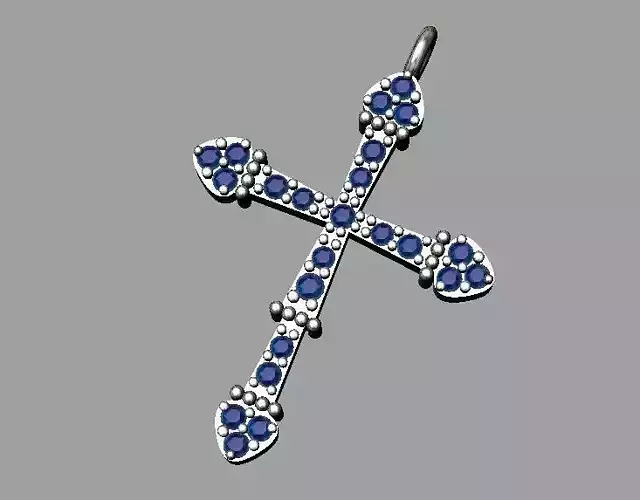 Cross Diamond Pendant