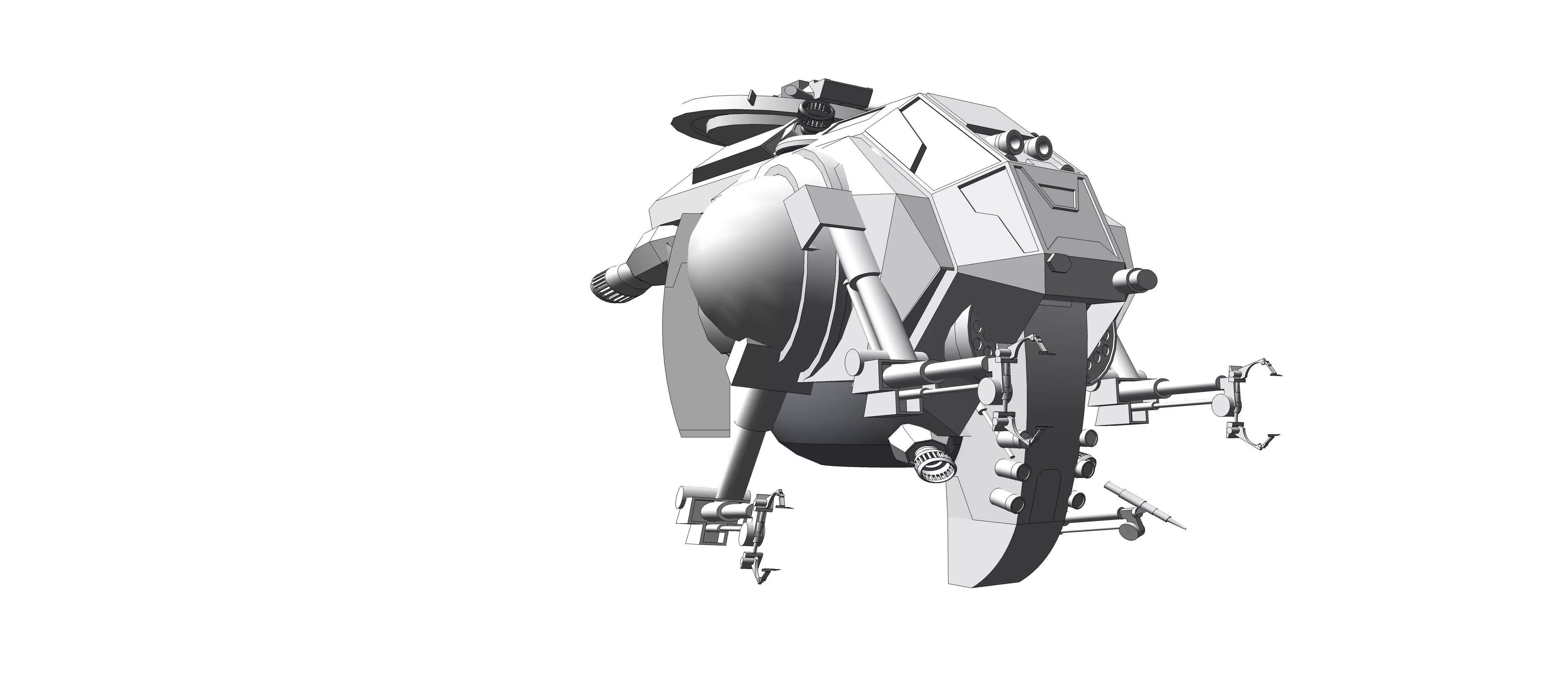 Terror -Bots 03 Free 3D model_0