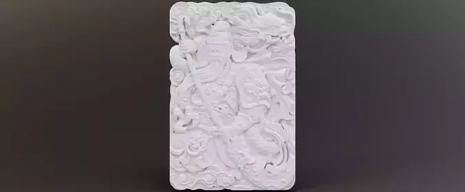 Warrior Relief 3D print model