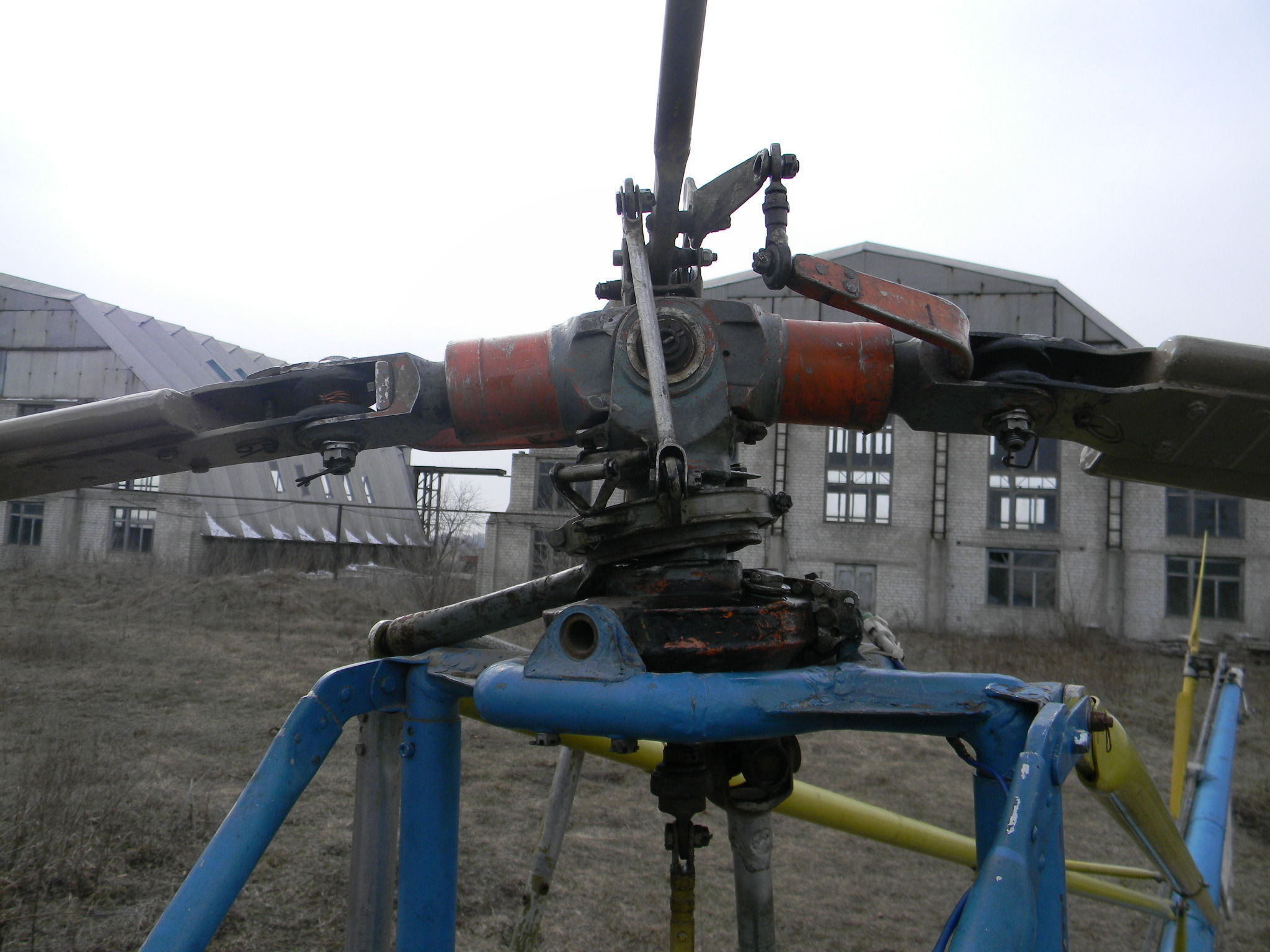 homemade helicopter Free 3D model_8