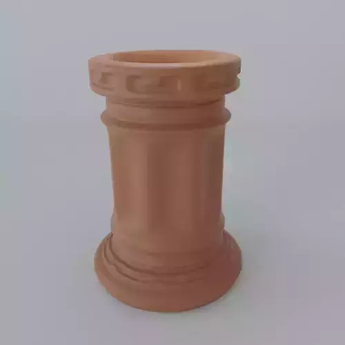 Pen holder in the form of a column