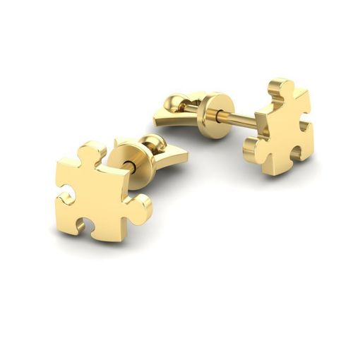 Earrings puzzles 3D print model