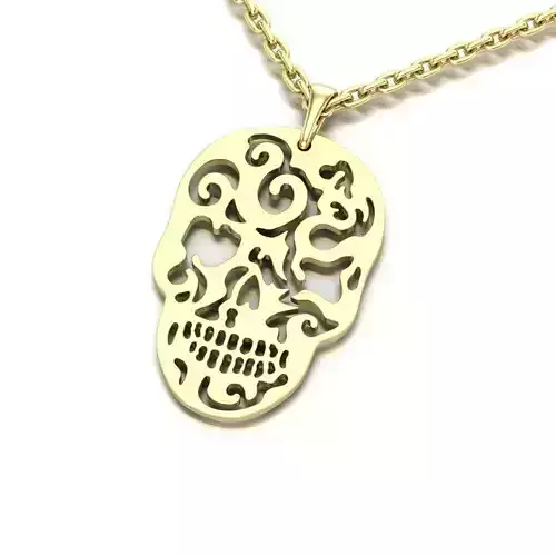 Skull Pedants 3D print model