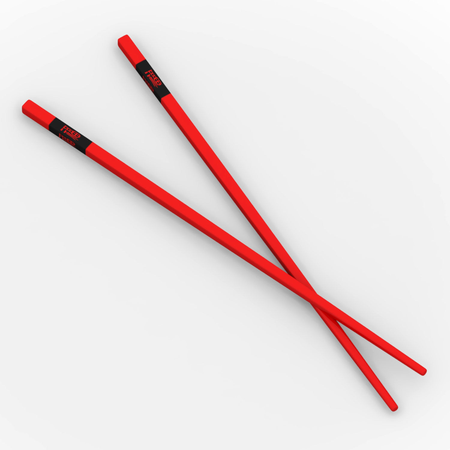 Chinese Chopsticks - Wood - Three Pairs Low-poly 3D model_8