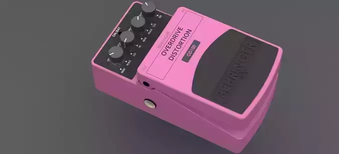 Distorion guitar pedal