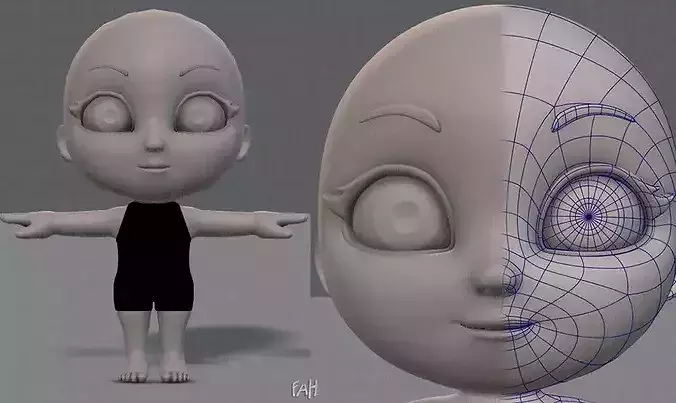 Cartoon Child V01