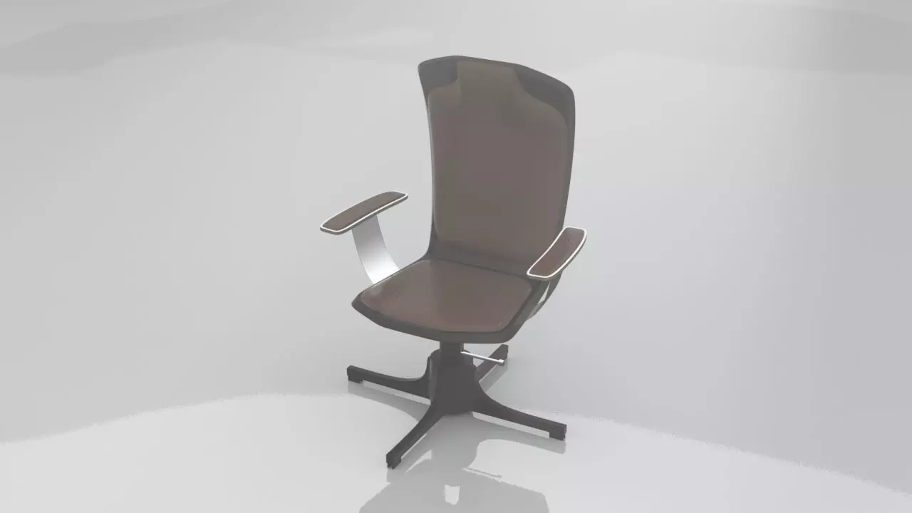 Post-modern Chair Free 3D model_0