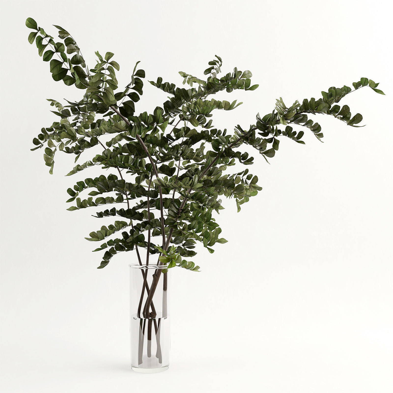 Branches in a vase 003 3D model_1