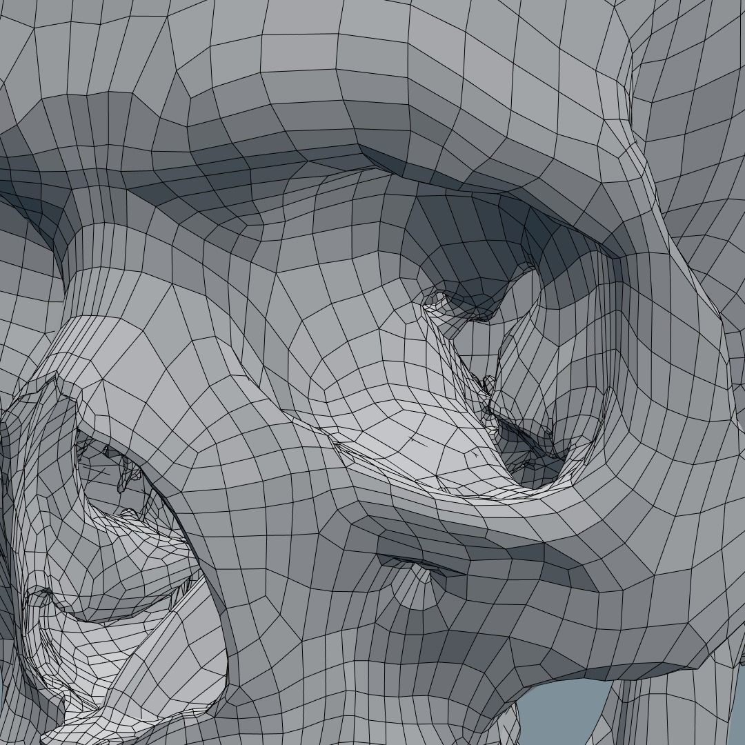 Photorealistic human skull 3D model_20