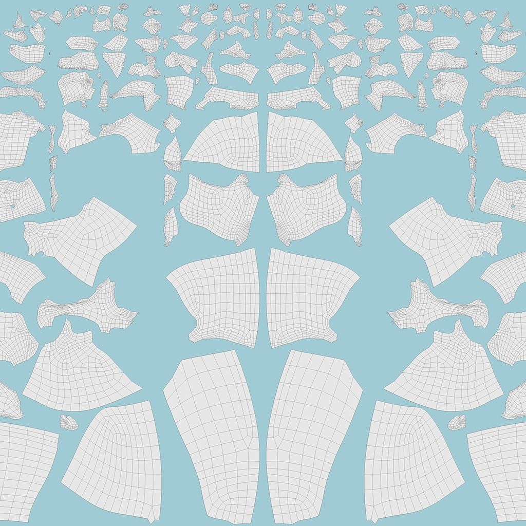 Photorealistic human skull 3D model_23