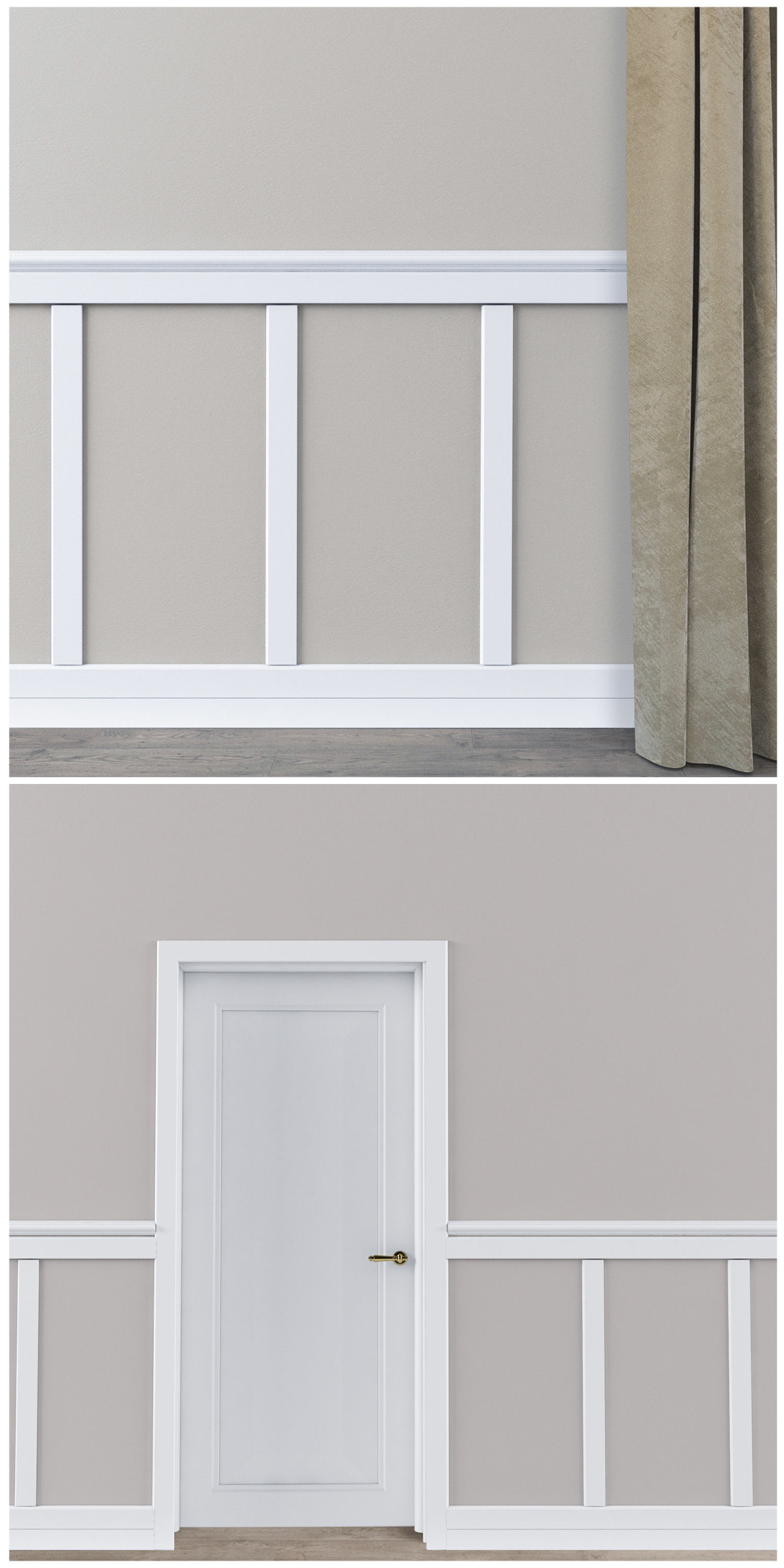 Selection moldings 2 Low-poly 3D model_2