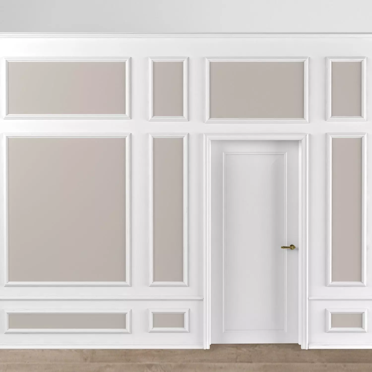 Selection moldings 2 Low-poly 3D model_0