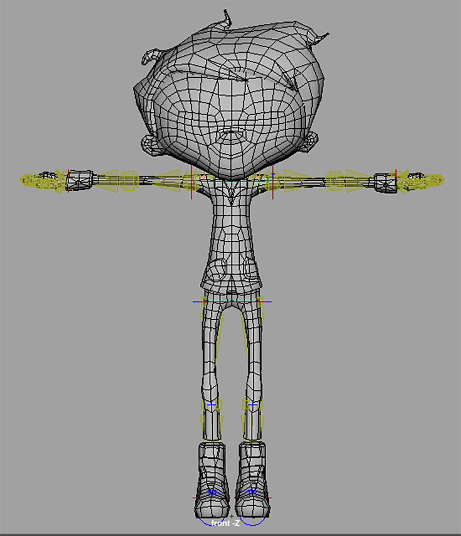 3D model 3D low poly rigged cartoon character VR / AR / low-poly | CGTrader