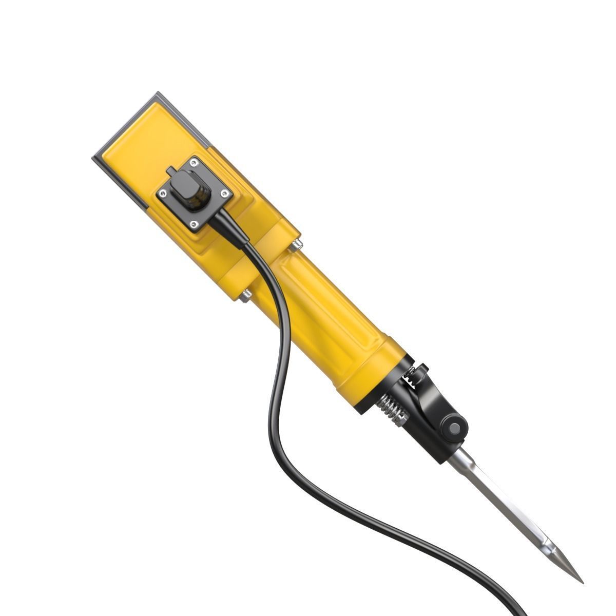 Jackhammer hammer drill 3D model_1