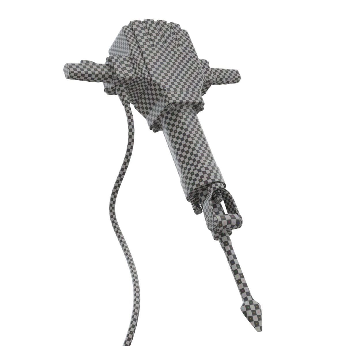 Jackhammer hammer drill 3D model_7