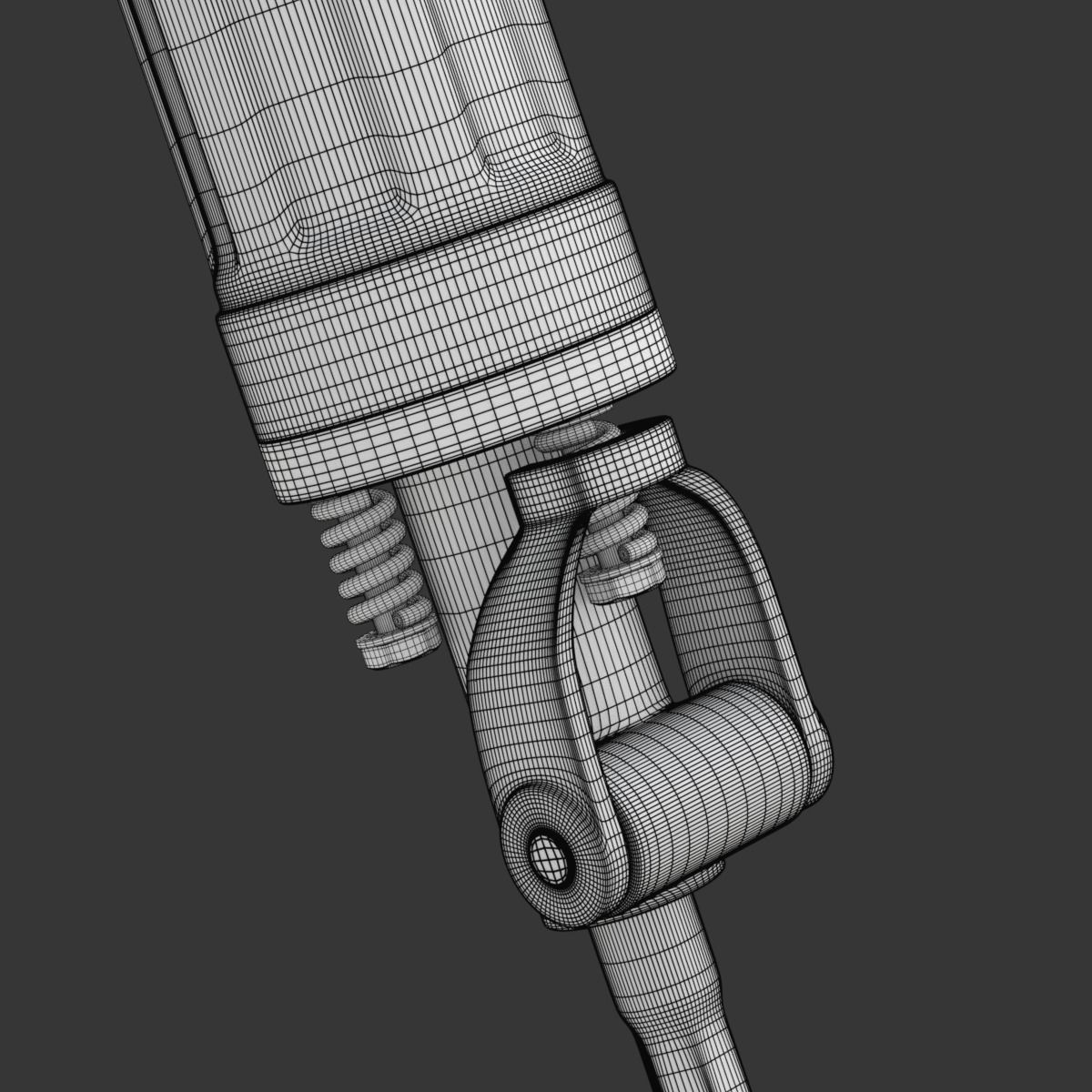 Jackhammer hammer drill 3D model_27