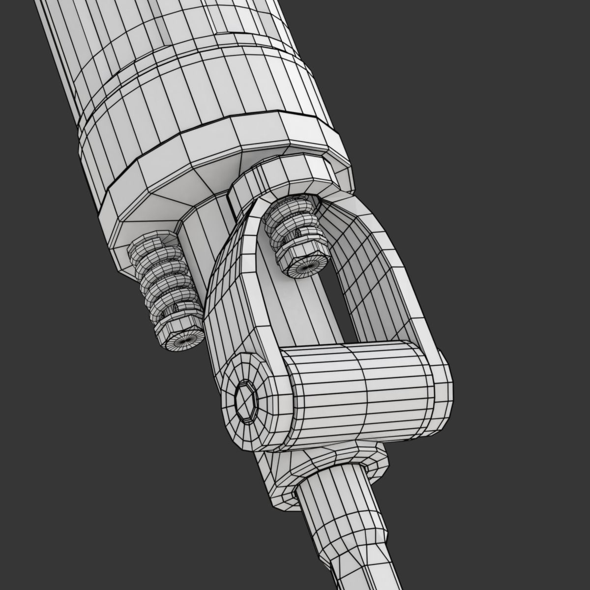 Jackhammer hammer drill 3D model_23