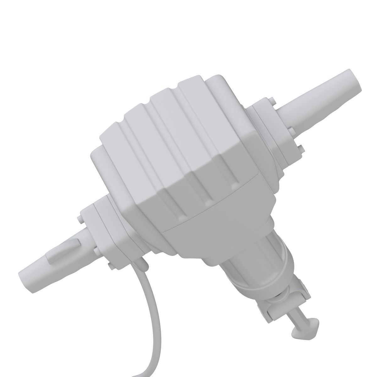 Jackhammer hammer drill 3D model_16