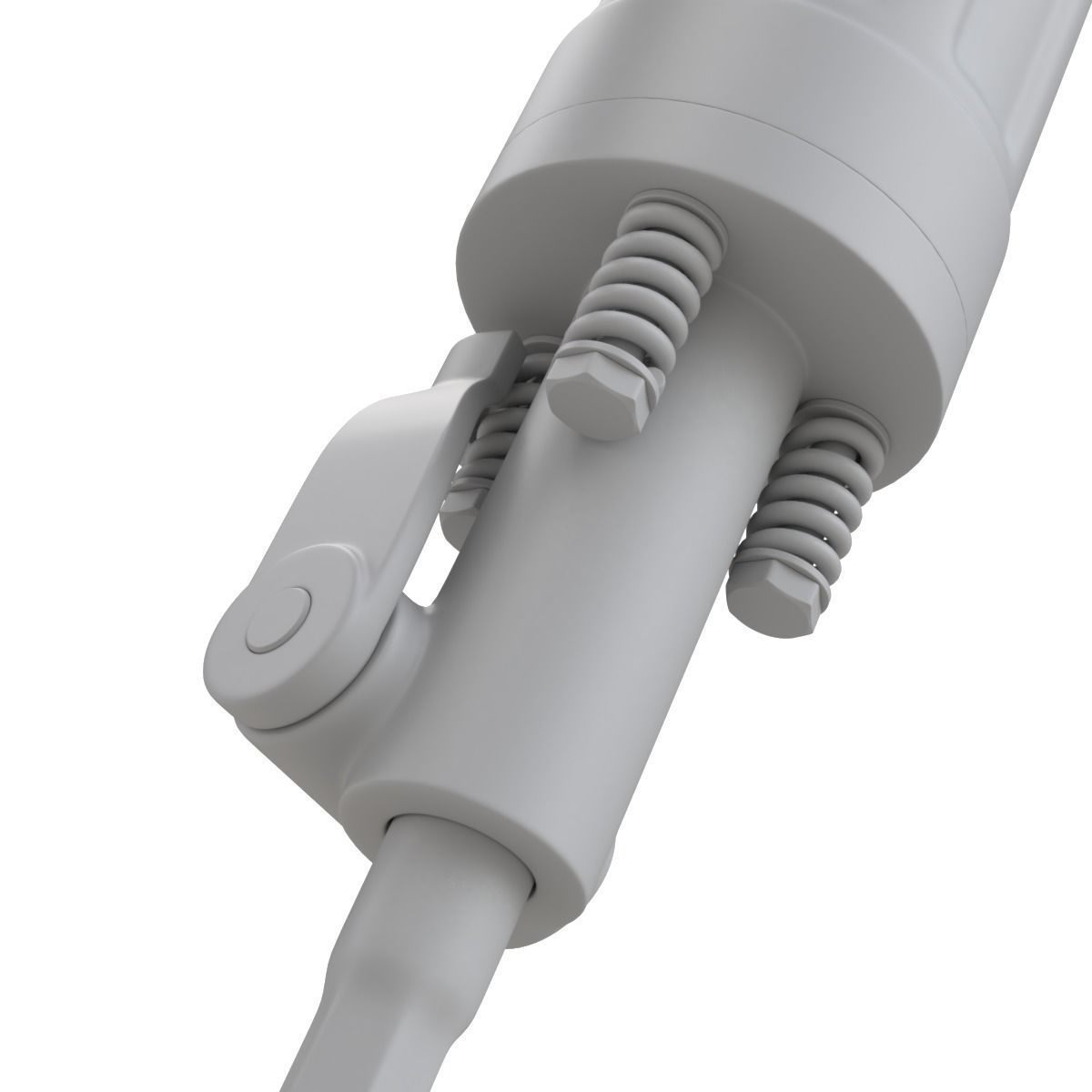 Jackhammer hammer drill 3D model_14