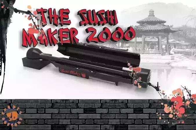 The Sushi Maker 2000 3D print model