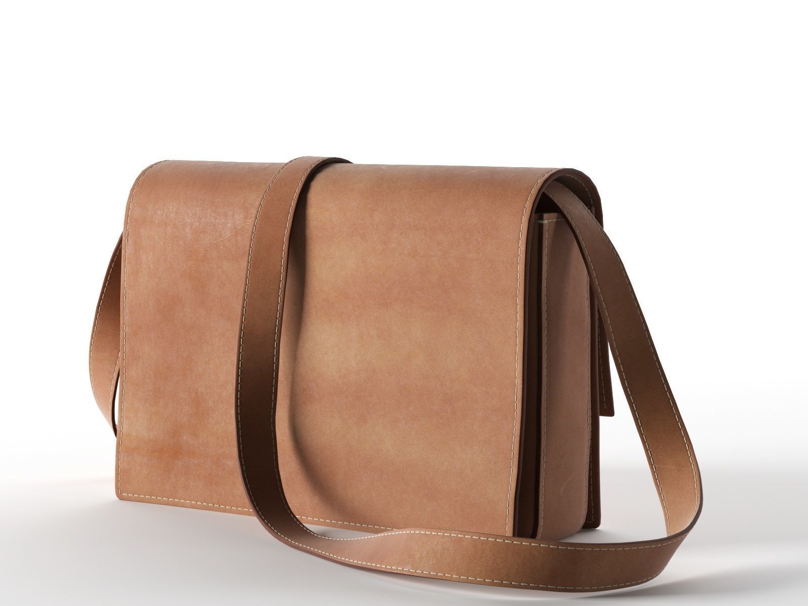 Medium Bellechasse Bag 3D model_1