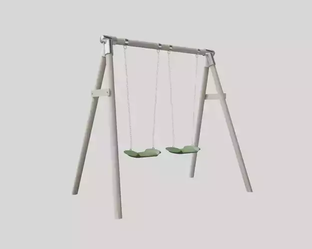 Wooden Swing - Playground Equipment