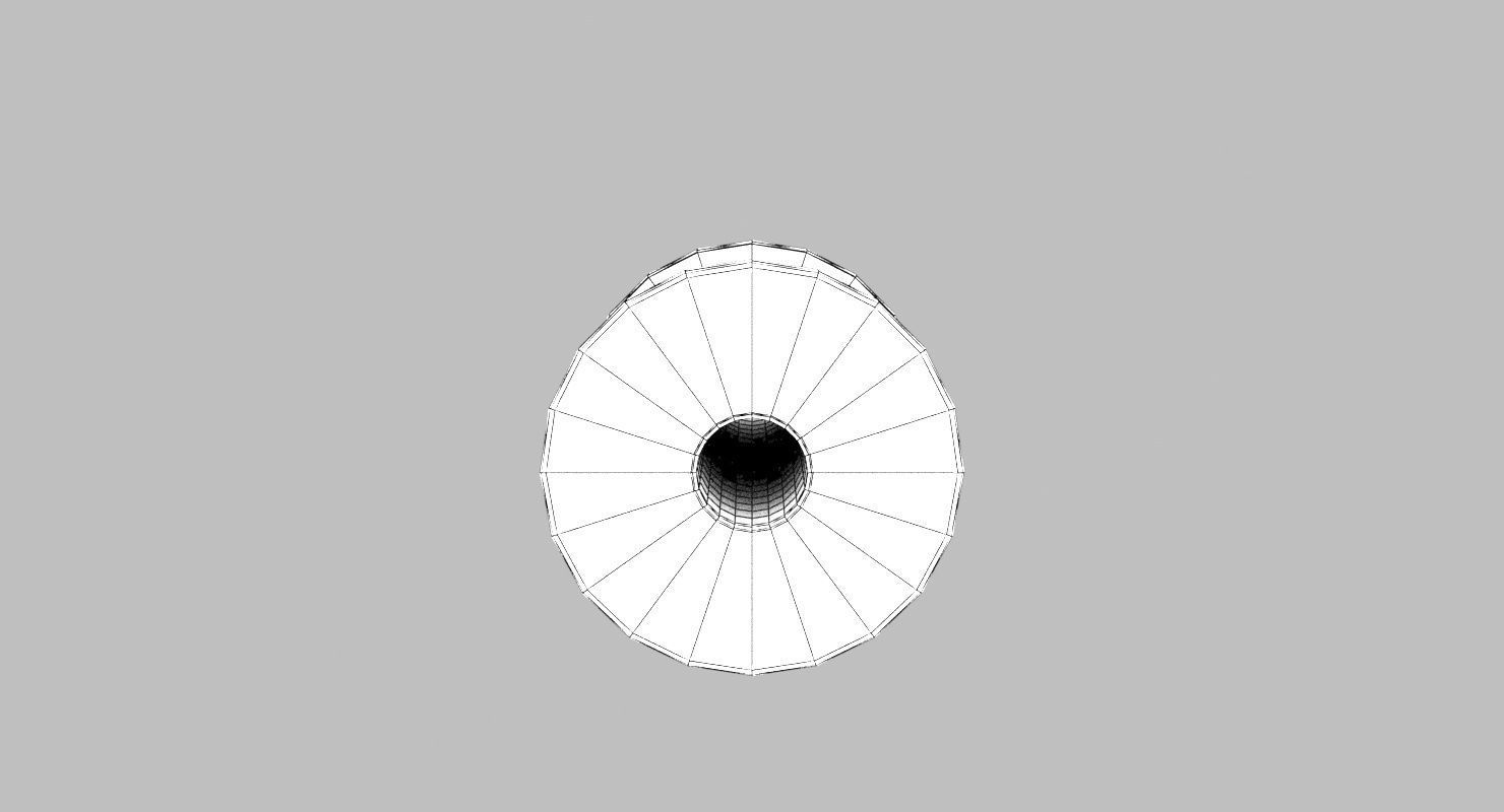 Creative Wooden Table Lamp 3D model_8