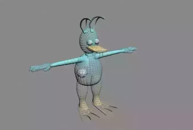 Freddy the RabbitDuck 3D model