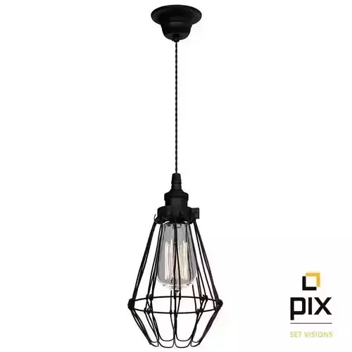 Boston Pendant Ceiling Light 3D model
