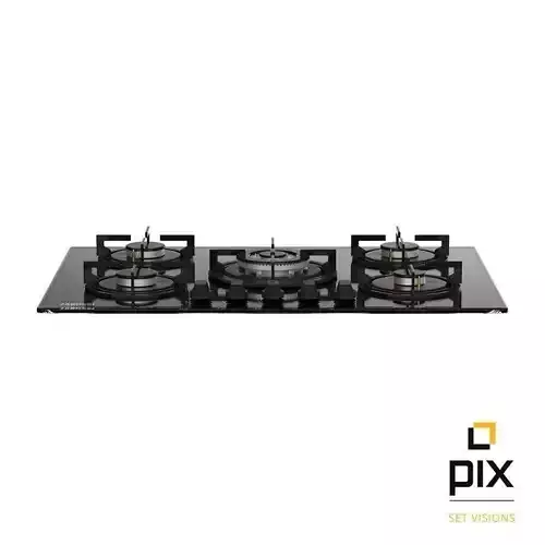 Zanussi Gas Hob 3D model